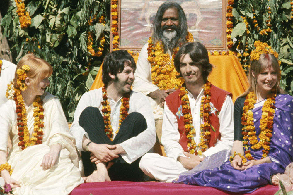 the beatles trip to india