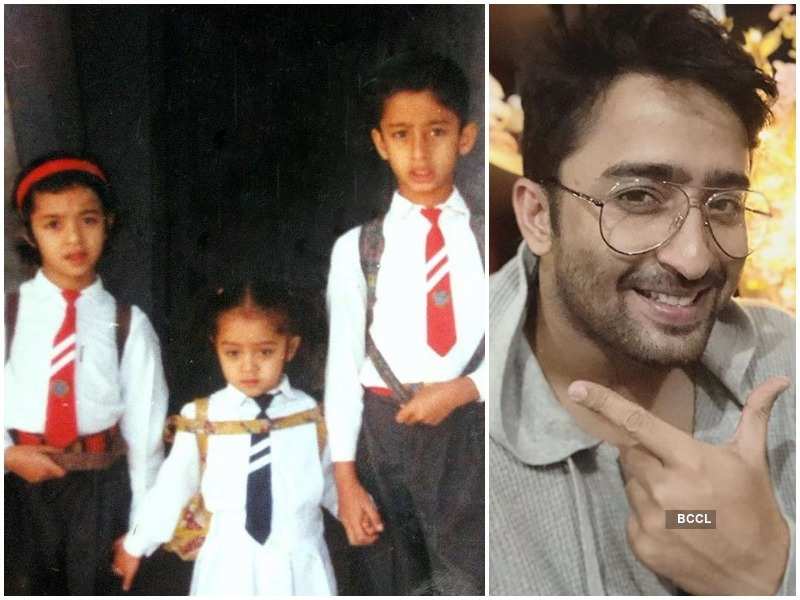 Shaheer Sheikh shares picture from his school days