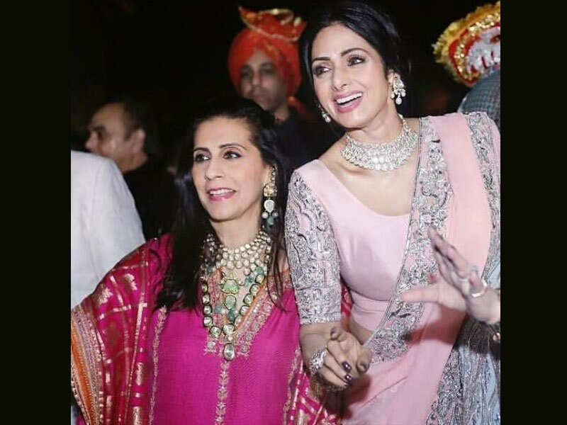 Sridevi Last Photo: Late Sridevi's last picture with sister-in-law ...