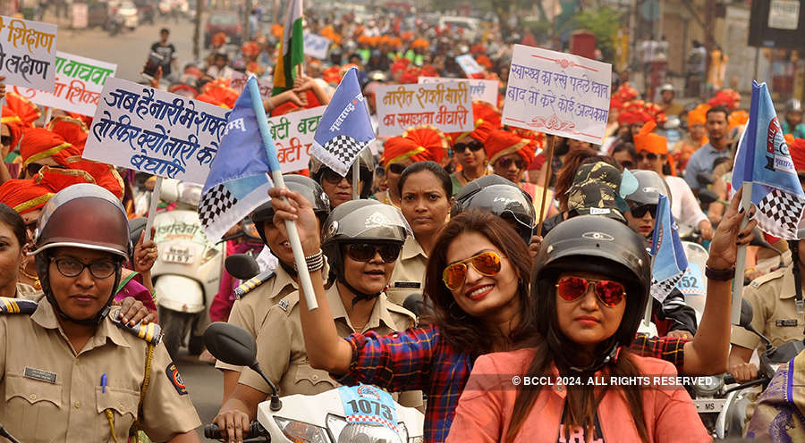 Women Bike Rally witnesses huge turnout