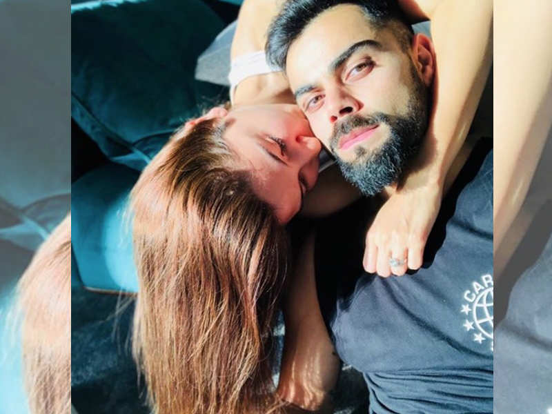 Pic: Anushka Sharma and Virat Kohli’s lovestruck picture will have you swooning over the lovely couple