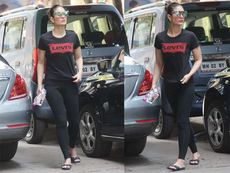 Kareena Kapoor Khan keeps her gym look chic and stylish