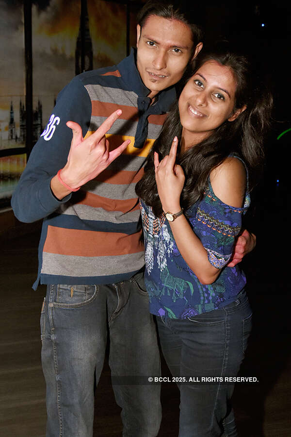 Pratik and Amrita