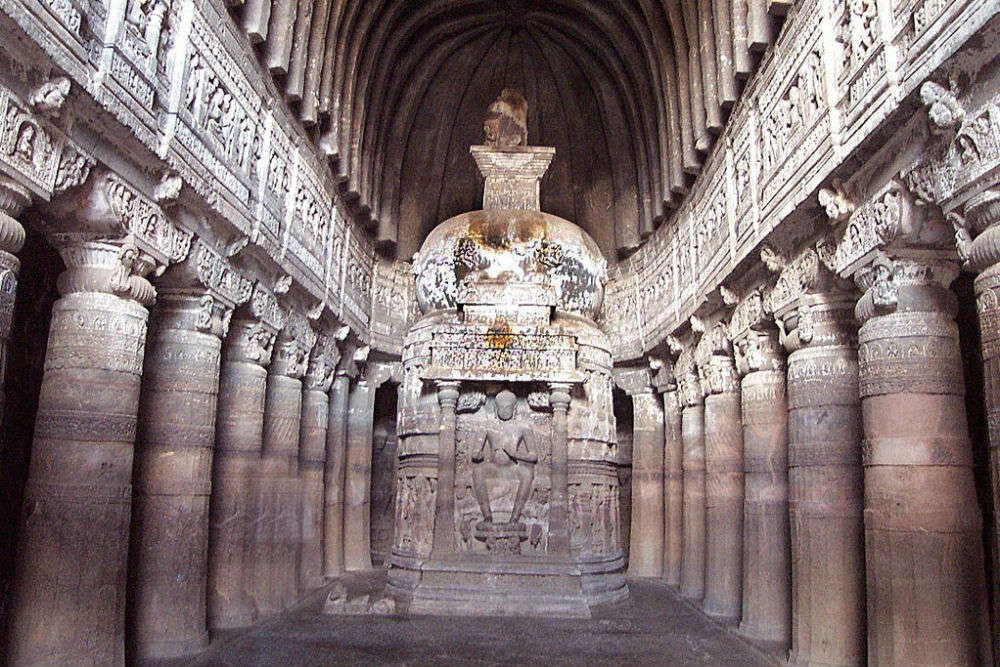 Image result for Ajanta & Ellora Caves , Maharashtra