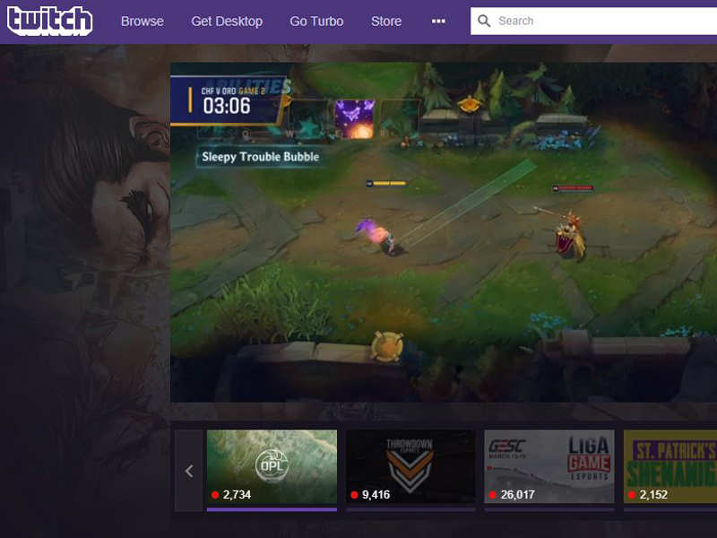 ?Twitch: Live-streaming website