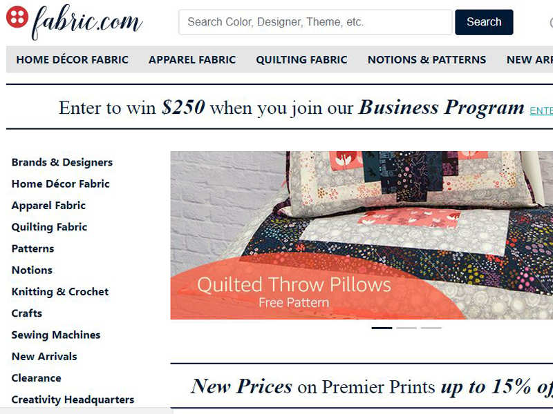 ?Fabric.com: Online fabric store