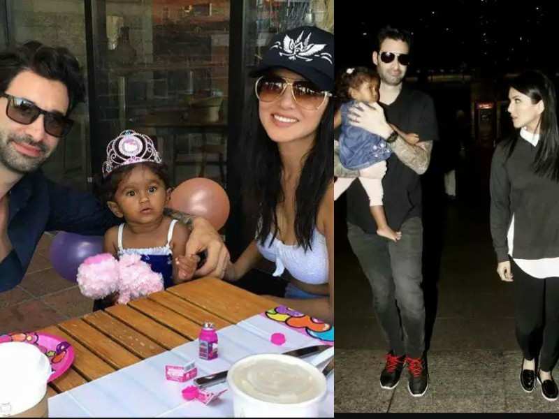 Sunny Leone family photos: Sunny Leone husband, daughter and twin baby boys  pictures