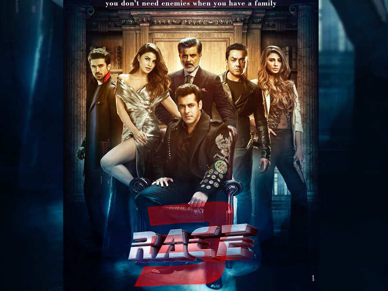 Salman Khan introduces his "Race 3 family" in new film poster