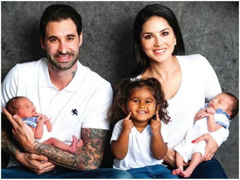 Sunny Leone speaks about her “one big happy family”