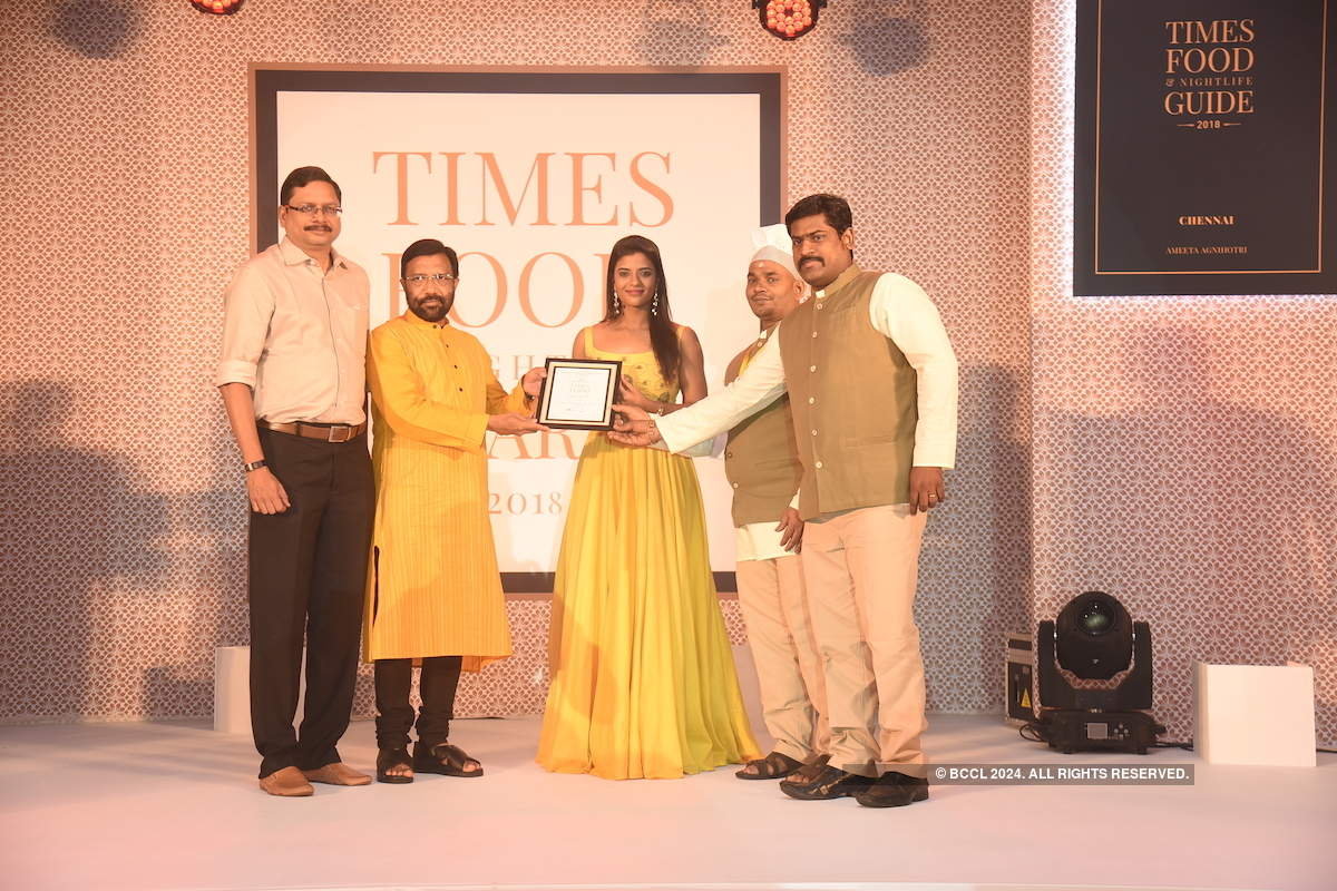 Times Food and Nightlife Awards '18 - Chennai: Winners