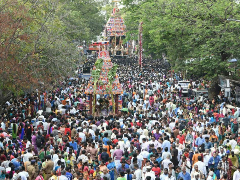 Kapaleeswara Temple Car Festival 2018 | The Times of India