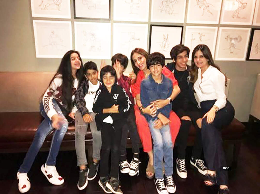 Hrehaan Roshan's birthday party