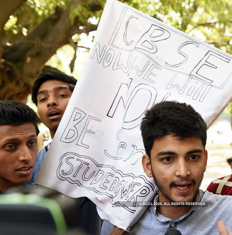 Students protest