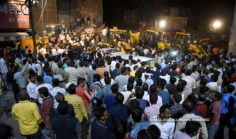 Indore building collapse: Rescue operations underway