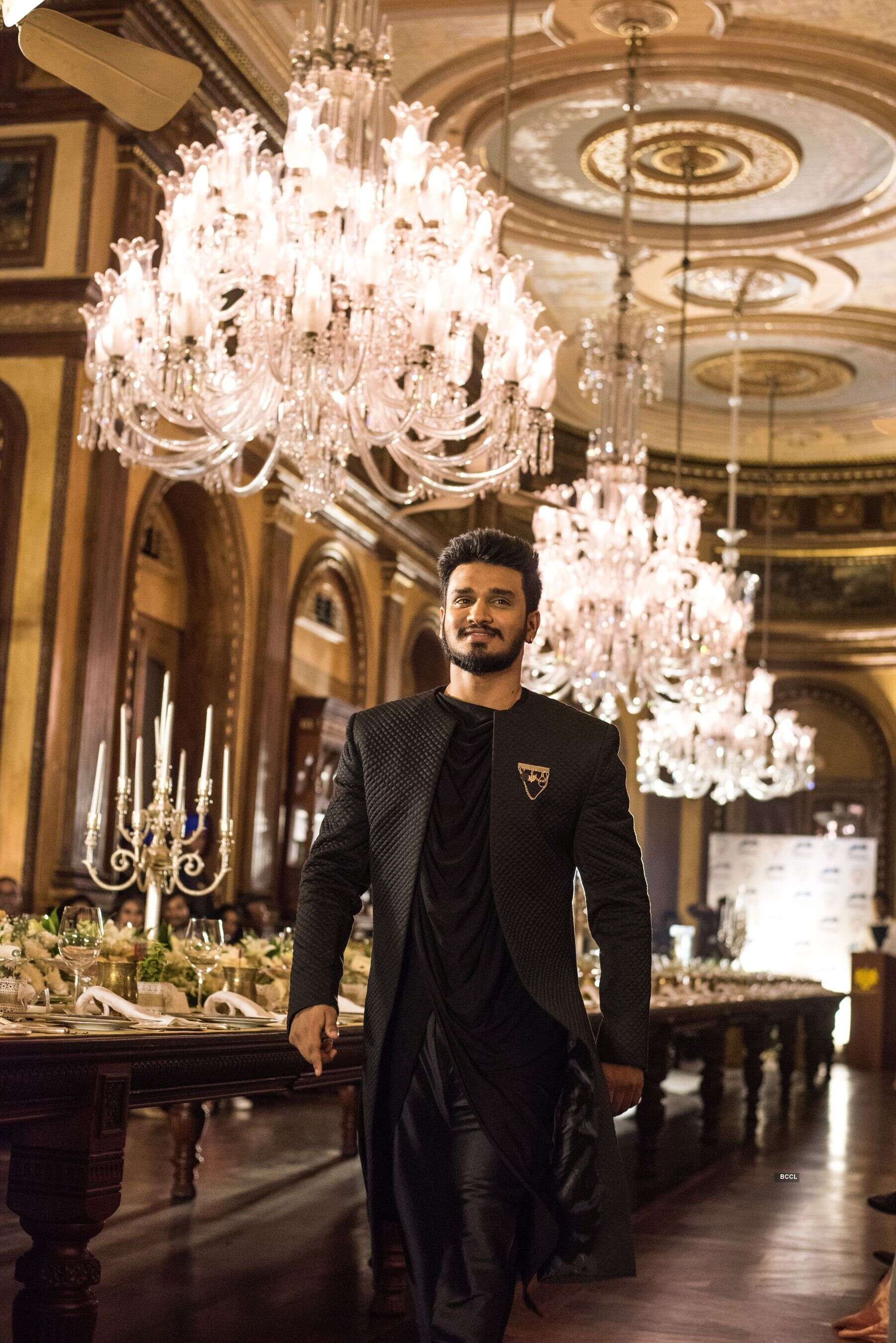 Actor Nikhil in Varun Chakkilam Menswear Collection