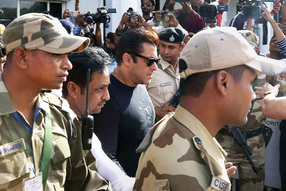 Blackbuck poaching case: Salman Khan gets bail after spending two nights in jail