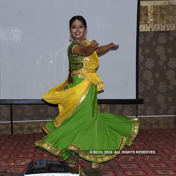 A dance performance during a seminar on women empowerment ...