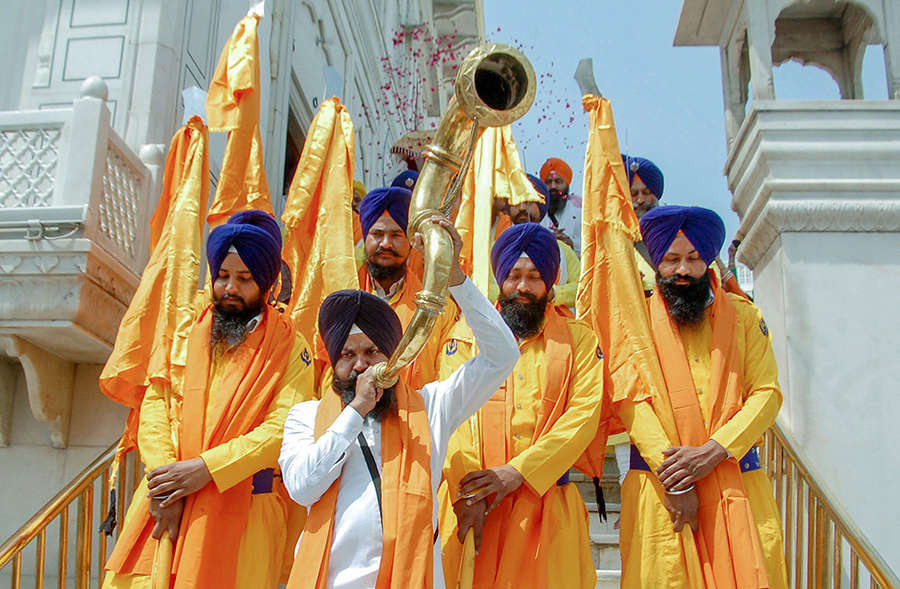 Procession held to mark 397th birth anniversary of Guru Tegh Bahadur