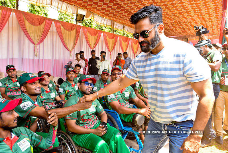 India - Bangladesh Wheelchair Cricket