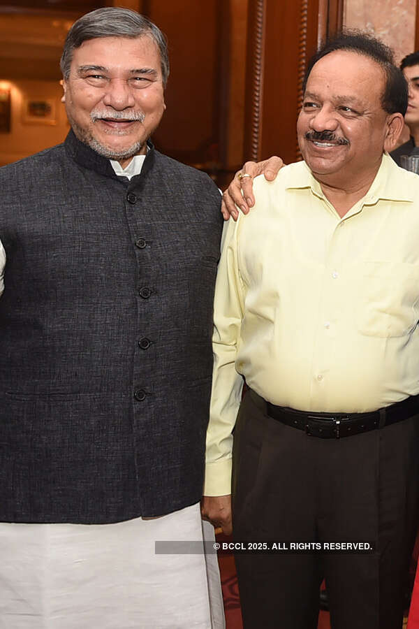 Bhubaneswar Kalita and Dr Harsh Vardhan