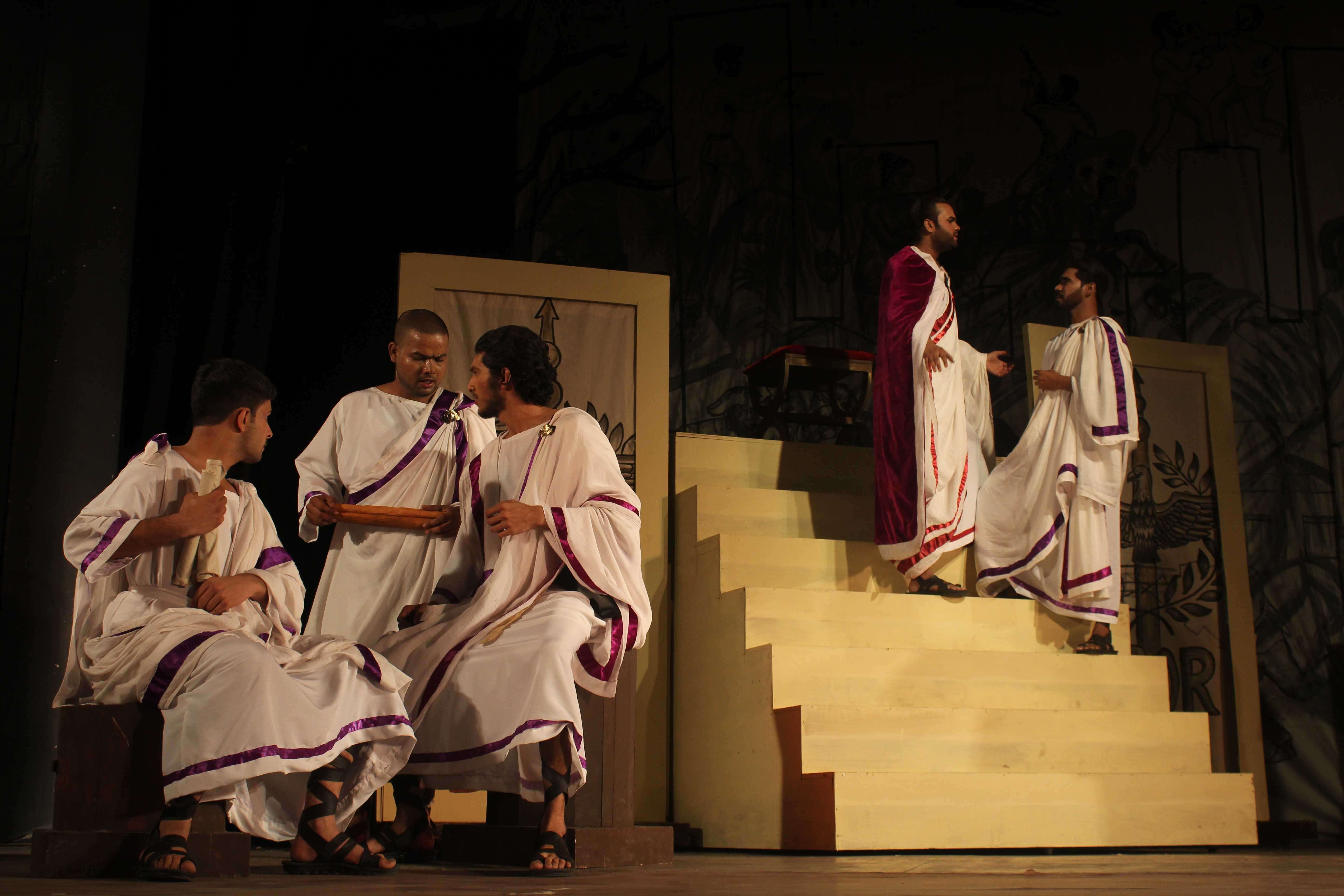 Rome Roman Tragedy Julius Caesar Showcased By Mpsd Events Movie News Times Of India