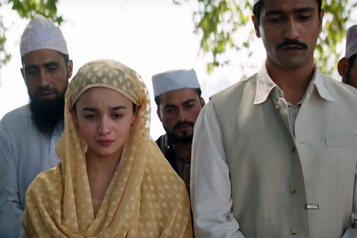 Stills from the movie Raazi