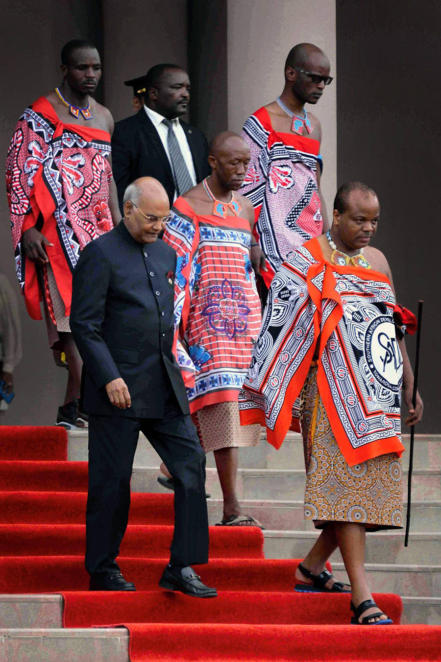 President Ram Nath Kovind visits Swaziland