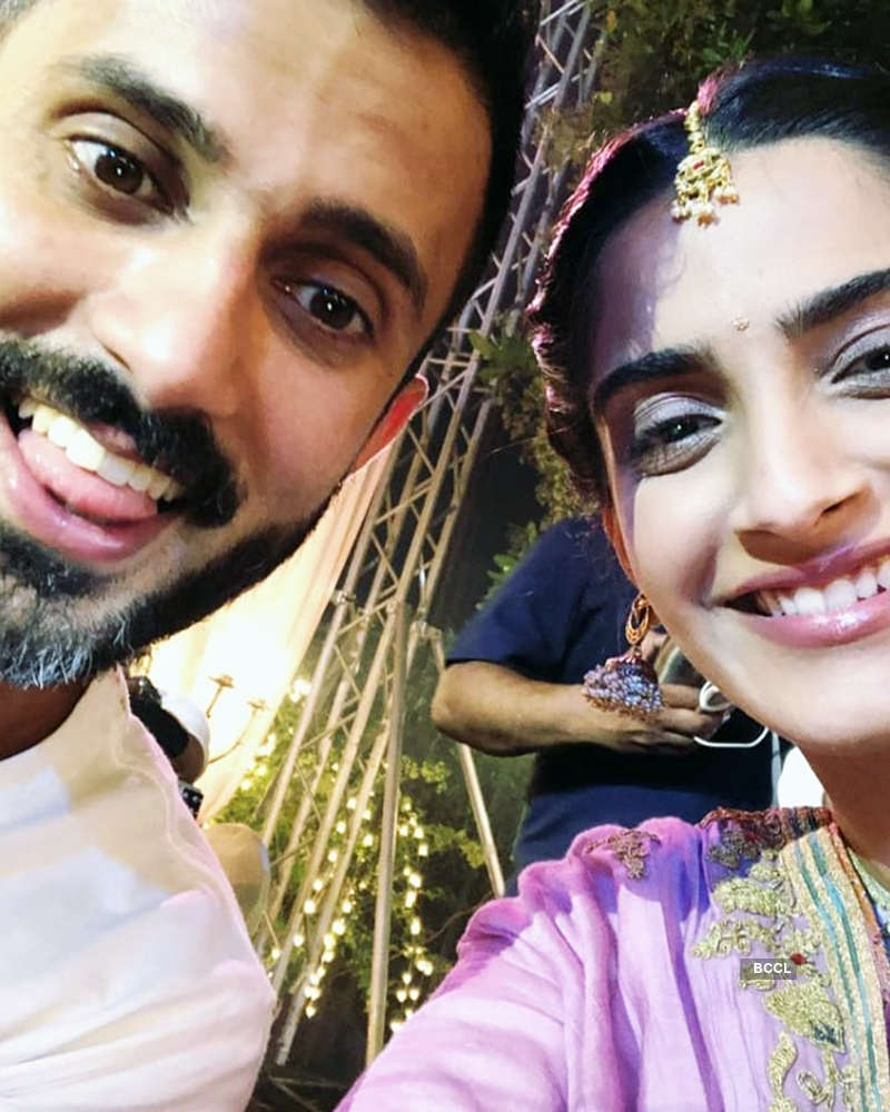Pictures of lovebirds Sonam Kapoor and Anand Ahuja, who're getting married on 8th of May
