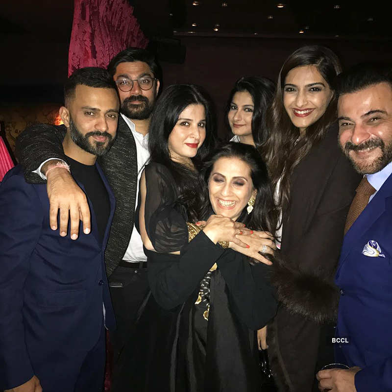 Pictures of lovebirds Sonam Kapoor and Anand Ahuja, who're getting married on 8th of May