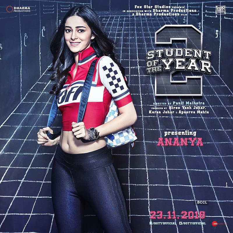 Unknown facts and pictures of Ananya Panday, one of the female leads in ‘Student of the Year 2’