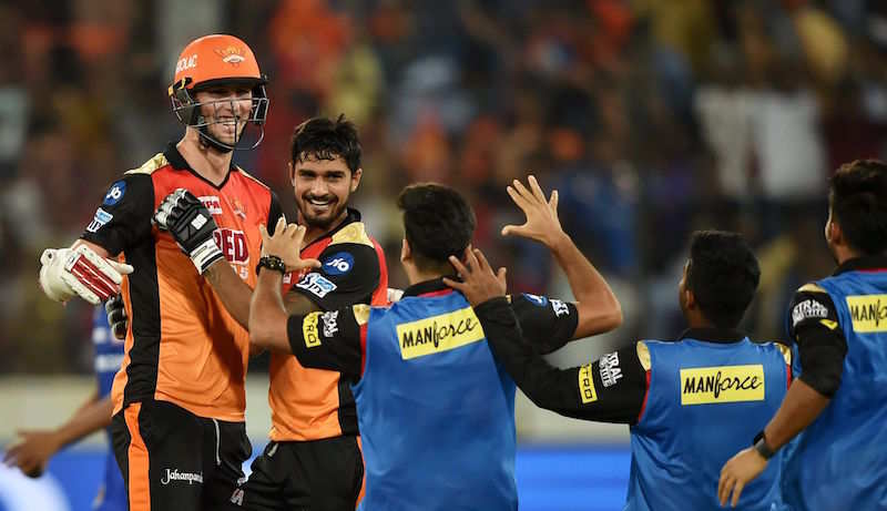 Mumbai Indians defeated by Sunrisers Hyderabad