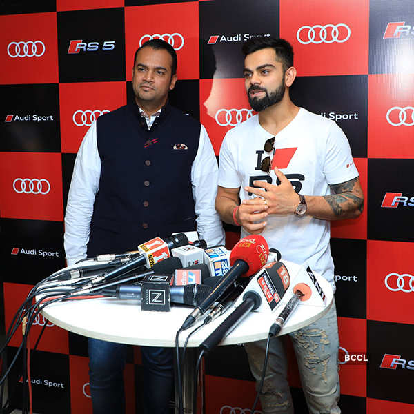 Virat Kohli launches Audi RS 5 Coupe