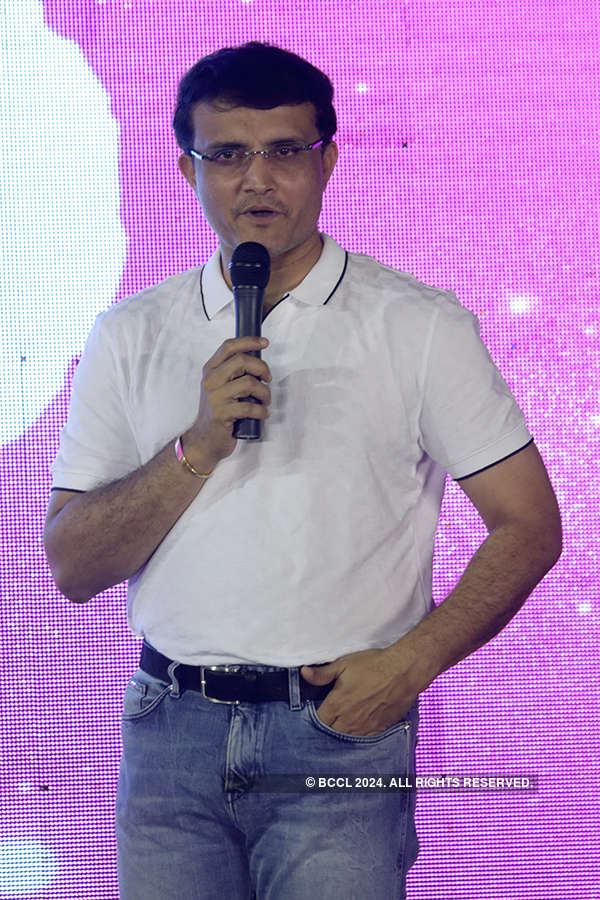 Sourav Ganguly at a launch event