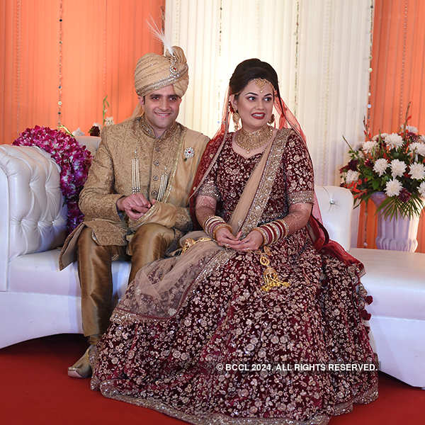 Tina Dabi and Athar Aamir-ul-Shafi Khan's wedding reception
