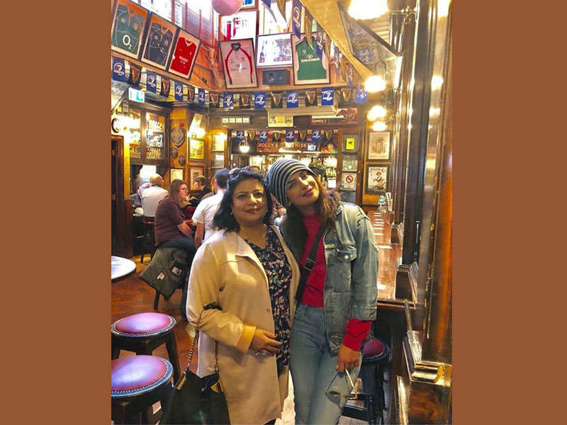 Priyanka Chopra enjoys happy times with mother Madhu Chopra in Ireland