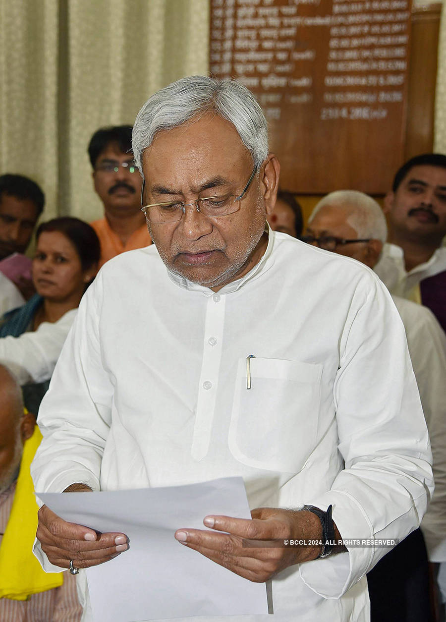 Nitish Kumar, Sushil Modi file nomination papers for Bihar council polls