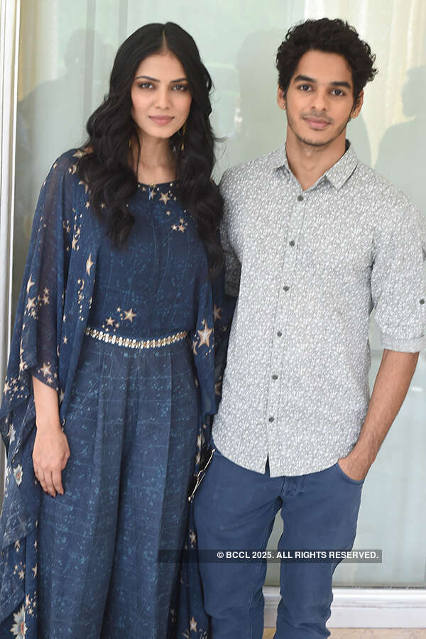 Malavika Mohanan and Ishaan Khatter
