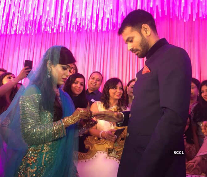 Photos: Lalu's elder son Tej Pratap engaged to Aishwarya Rai