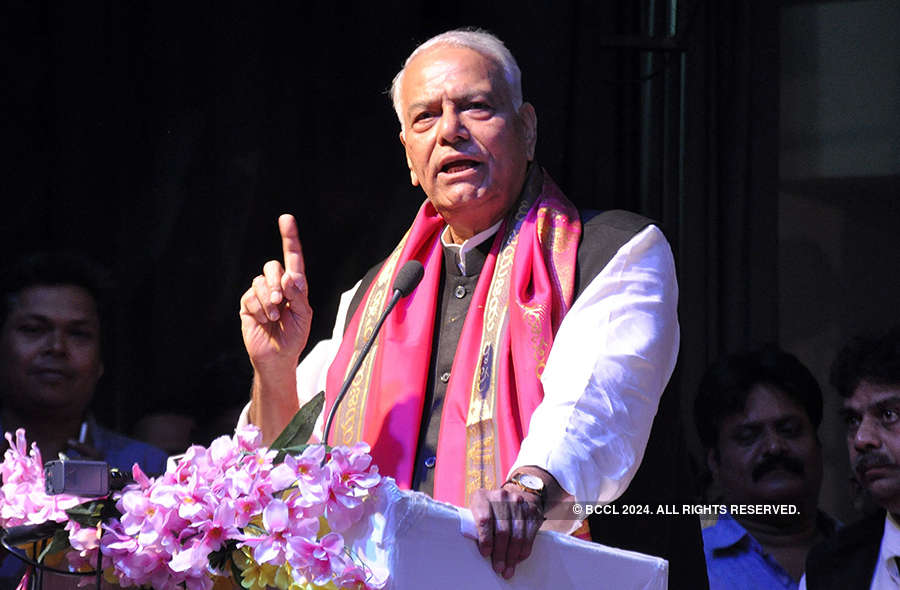 Photo: Yashwant Sinha quits BJP