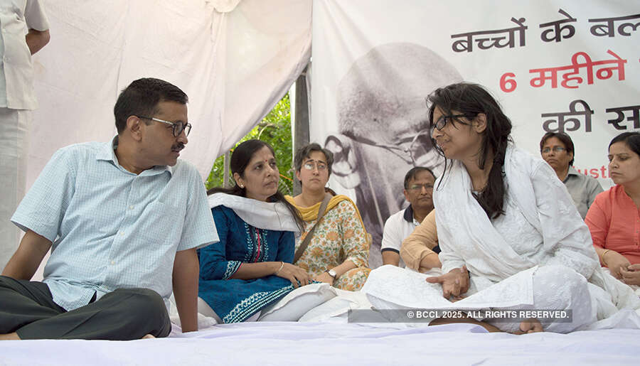 Photos: DCW Chief Swati Maliwal ends hunger strike
