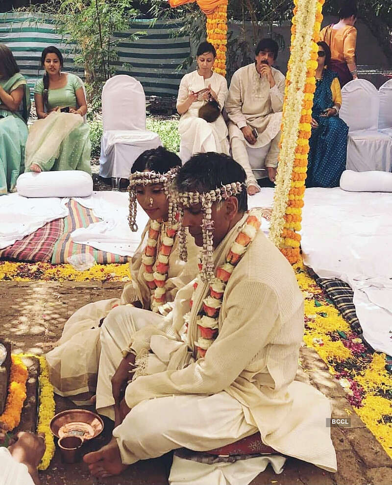 Here&rsquo;s Milind Soman&rsquo;s first special message for his wife Ankita post their wedding, see pictures
