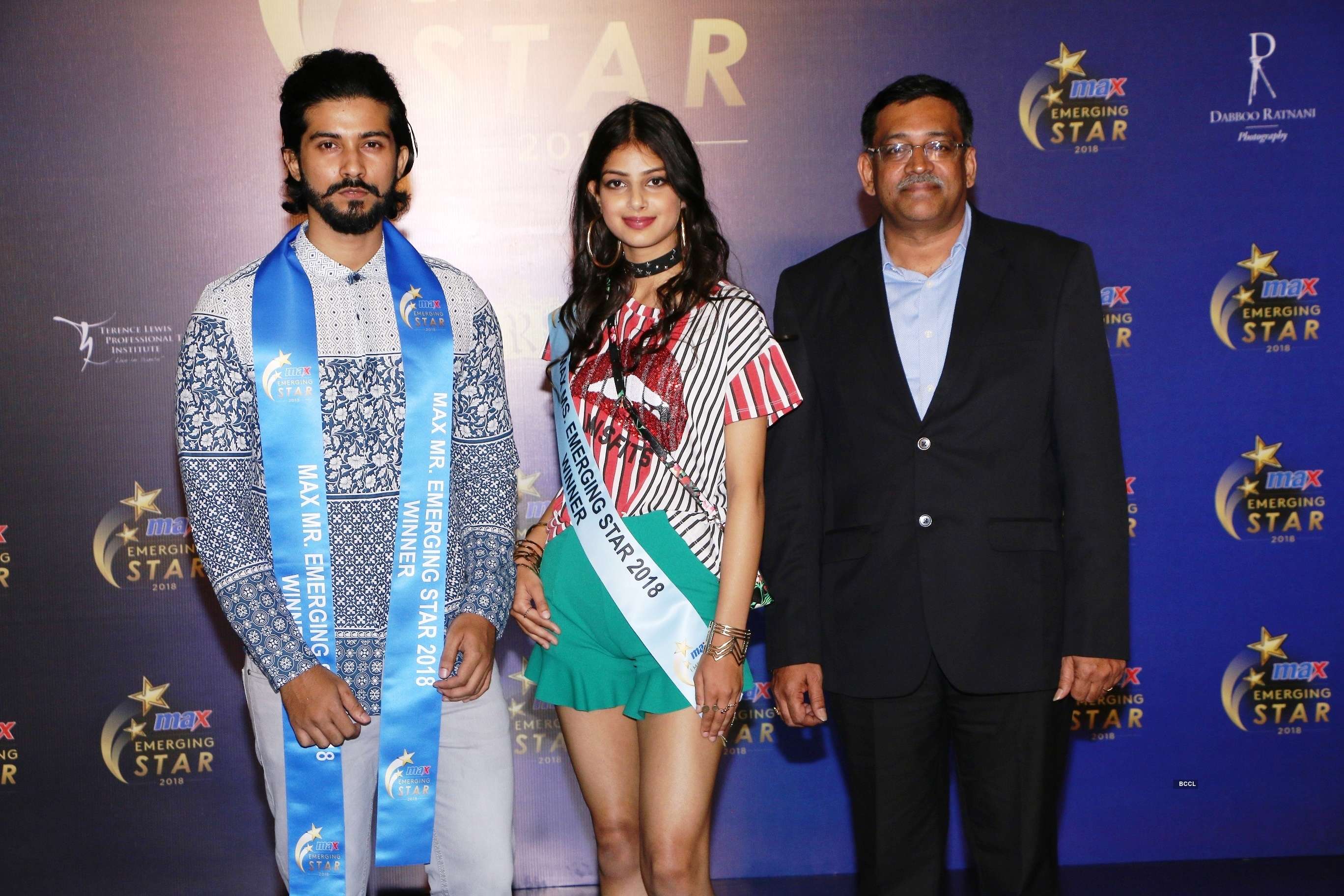 Imtiaj Haque and Harnaaz Kaur Sandhu win Max Emerging Stars 2018