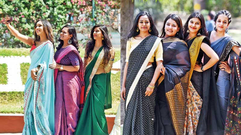 formal sarees for convocation