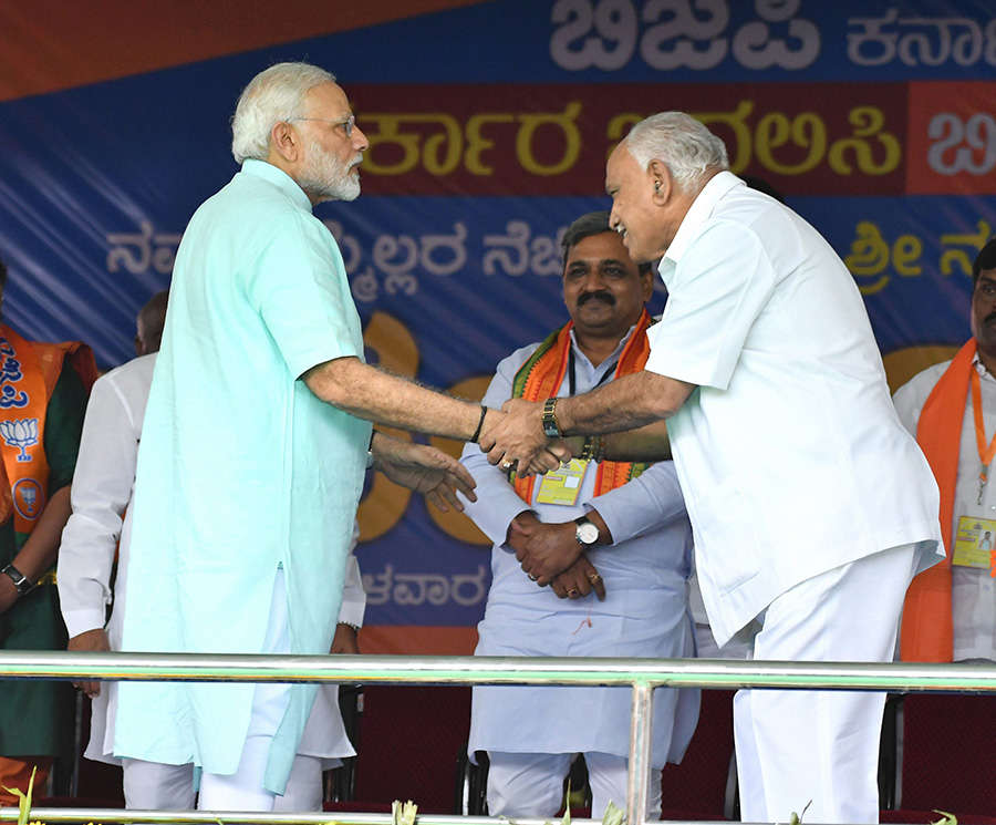 PM Modi kick-starts BJP's mega campaign in Karnataka