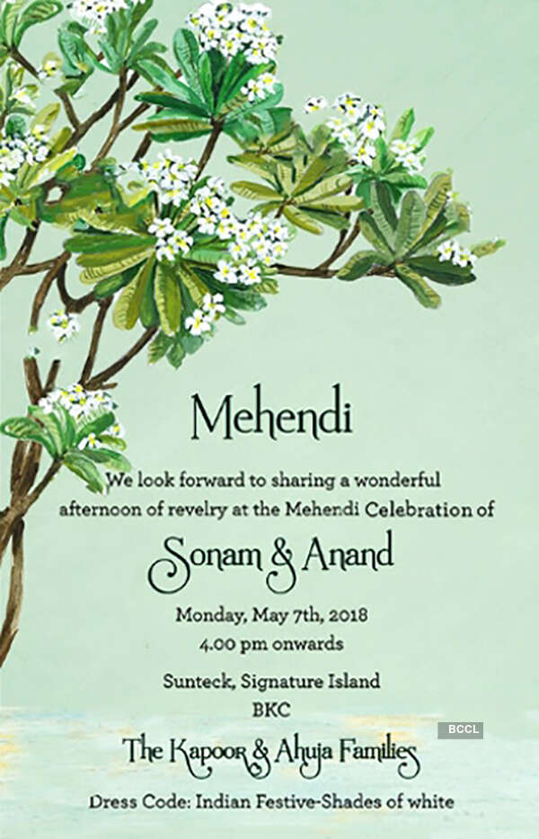 Here are the first photos of Sonam Kapoor & Anand Ahuja&rsquo;s wedding cards!