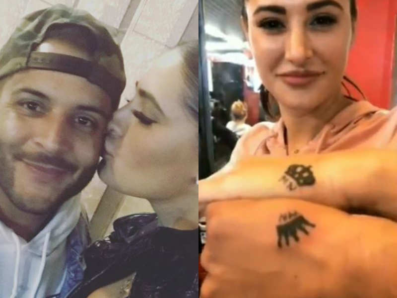 Nargis Fakhri and her rumoured beau Mark Alonzo get matching tattoos