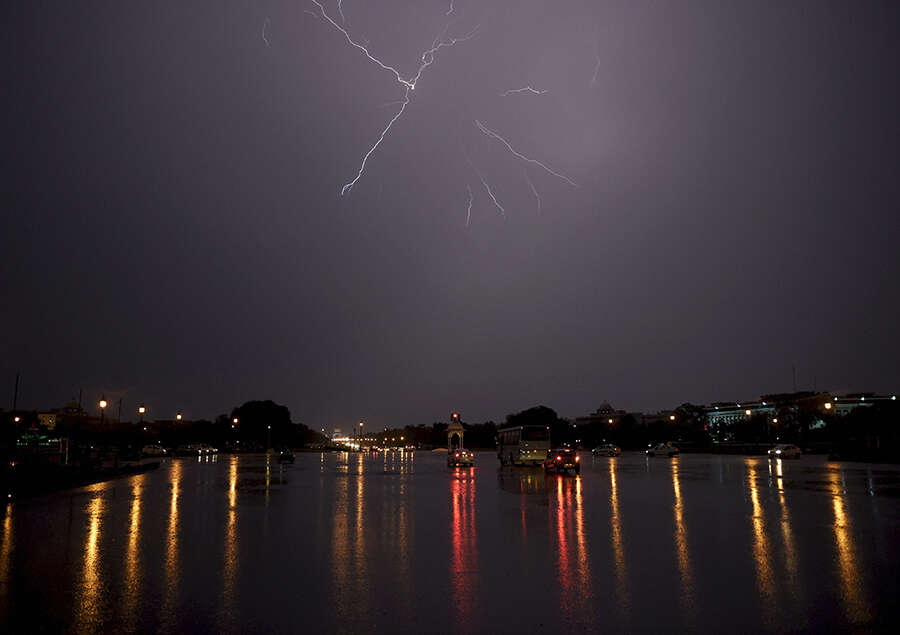 Dust storm, rain kill at least 63 in north India