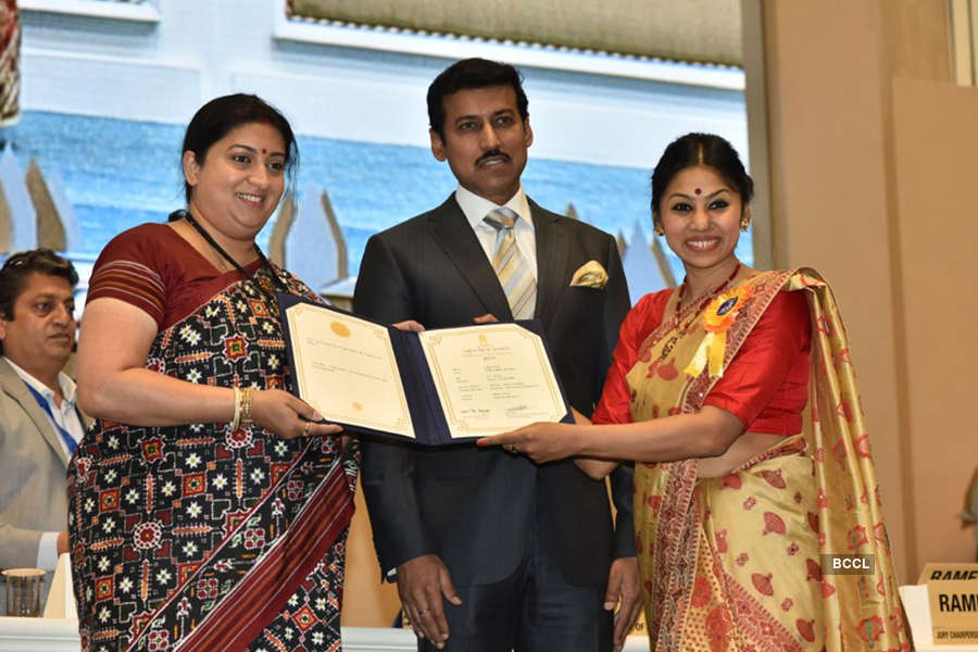 Pictures of the recipients of National Film Awards 2018, many left disheartened