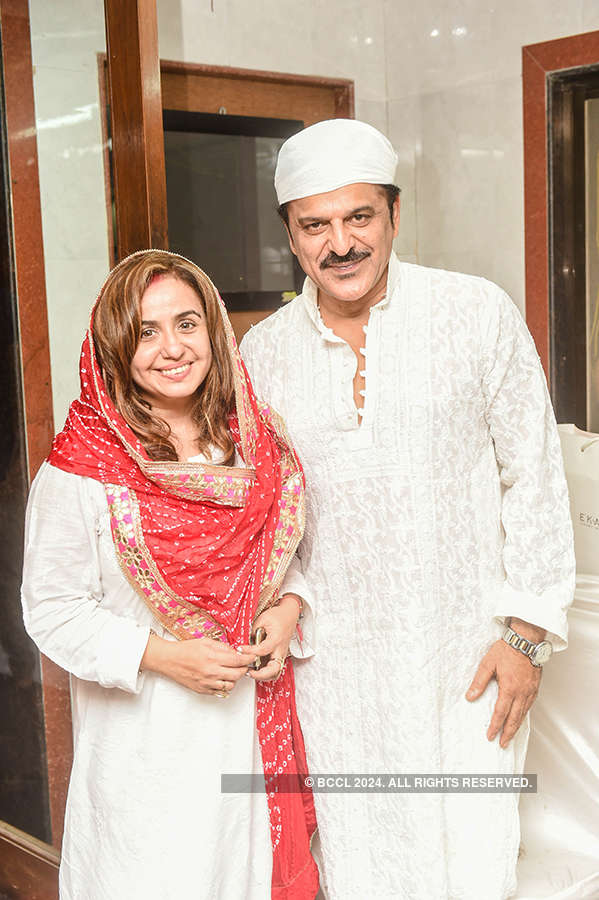 Rajesh Khattar and Vandana Sajnani Khattar’s 10th wedding anniversary
