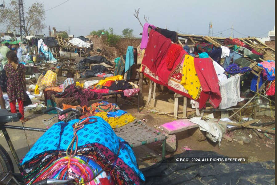 See pics how dust storm and rain wreak havoc in northwest India